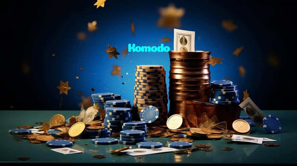 Komodo خوش آمدید بونس +600% پیشکش موبائل ایپ کے پروموشن سیکشن میں دکھائی دیتی ہے۔